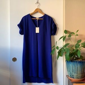 Royal Blue Shift Dress